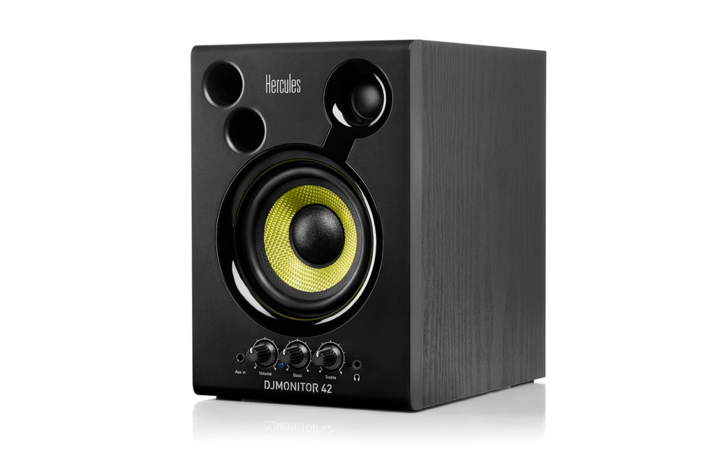 Parlantes de monitoreo activos Hercules DJ Monitor 42 con woofer de 10 cm