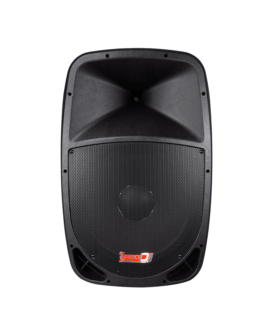 Cabina activa Pro DJ PB15E-MP3 de 15 pulgadas con Bluetooth y lector USB/SD