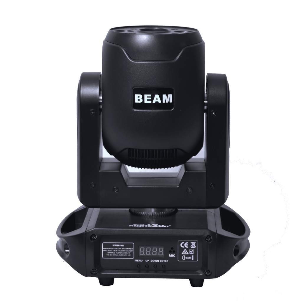 Cabeza móvil Nightsun SPB433 de 80 W con láser rojo y verde