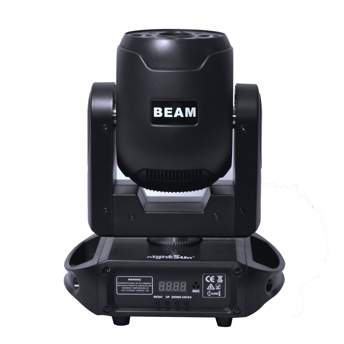 Cabeza móvil Nightsun SPB433 de 80 W con láser rojo y verde