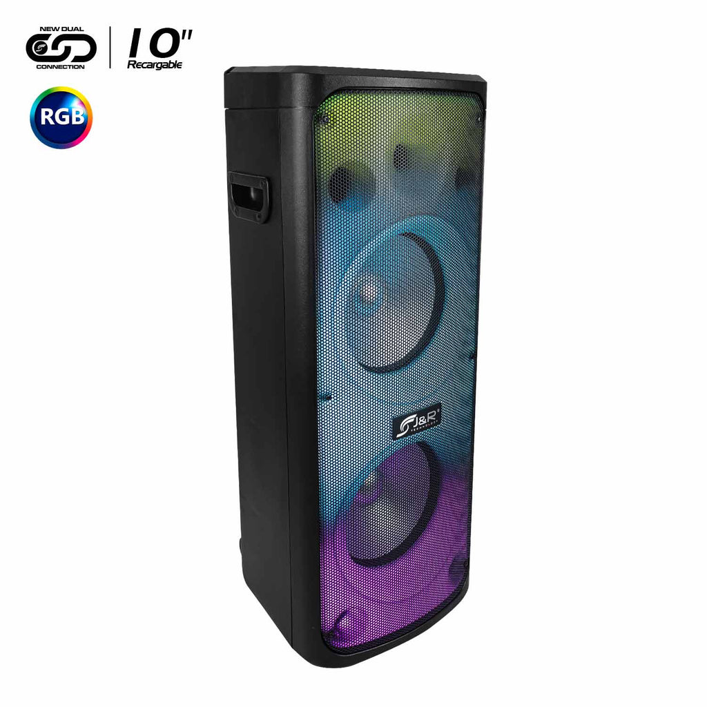 Cabina activa recargable J&R J5243 Fire Light con luz RGB
