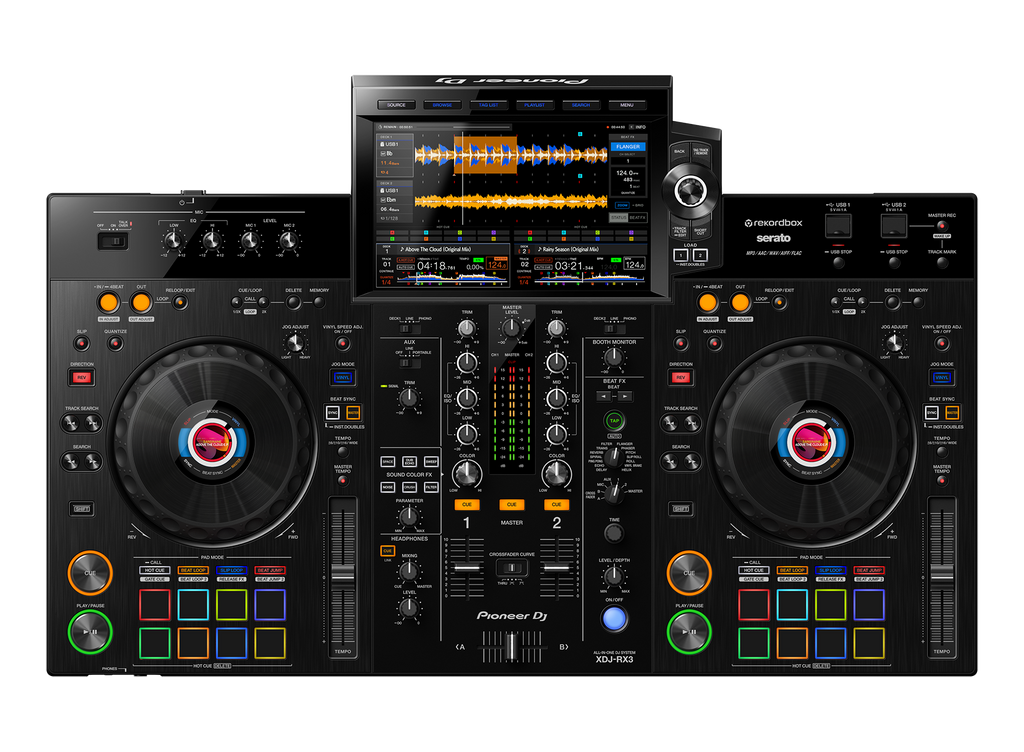 Sistema DJ todo en uno Pioneer DJ XDJ-RX3 de 2 canales