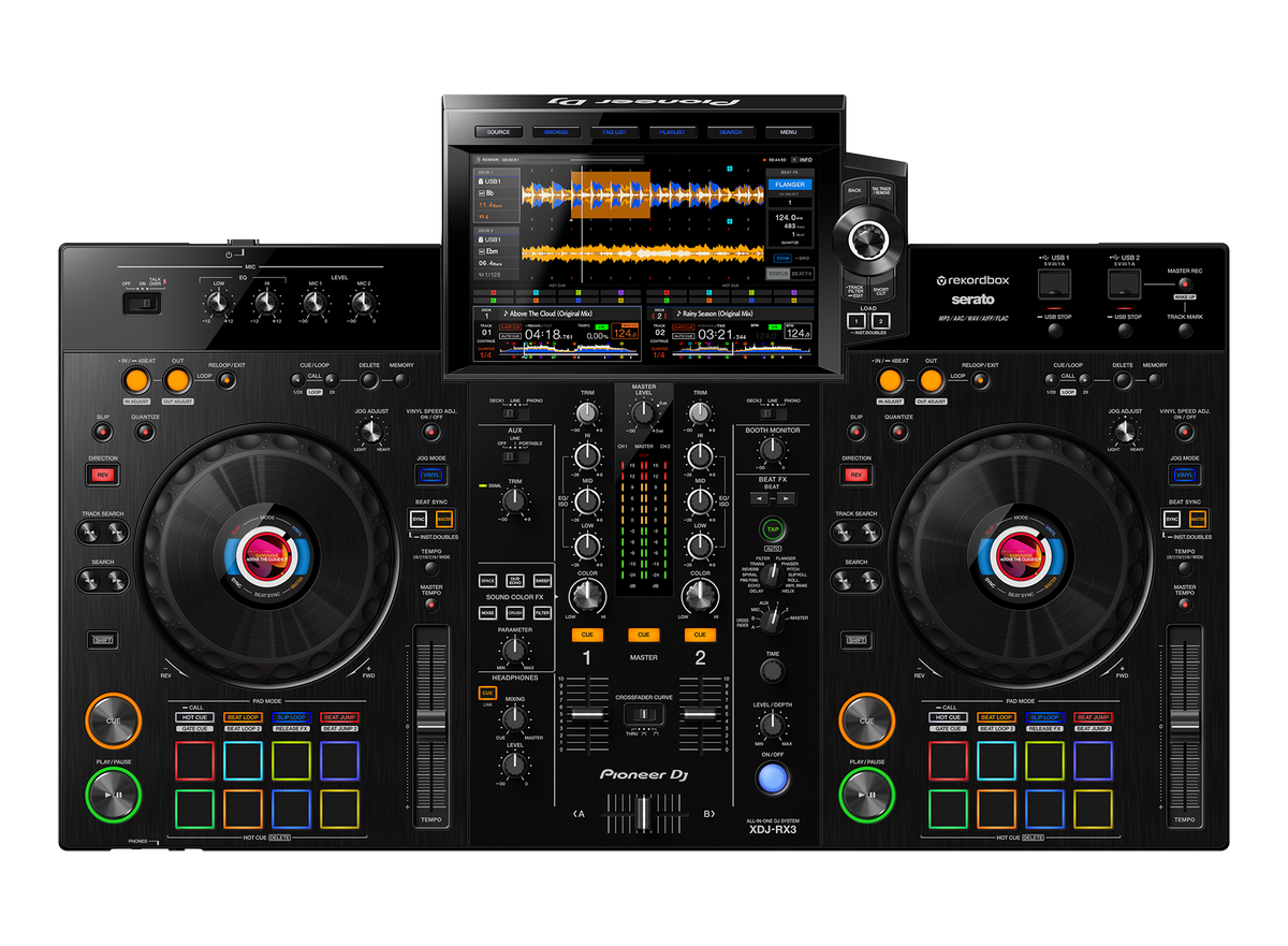 Sistema DJ todo en uno Pioneer DJ XDJ-RX3 de 2 canales