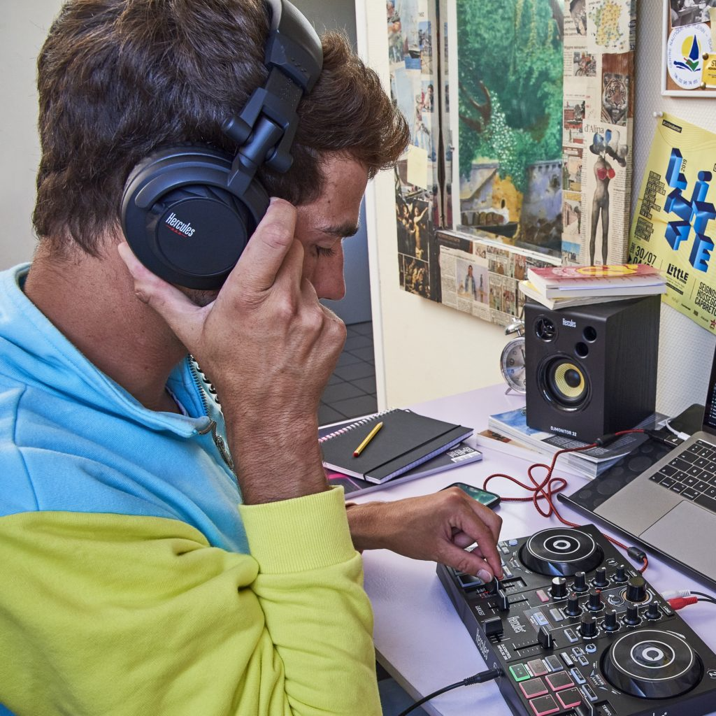 Audífonos cerrados para DJ Hercules HDP DJ45