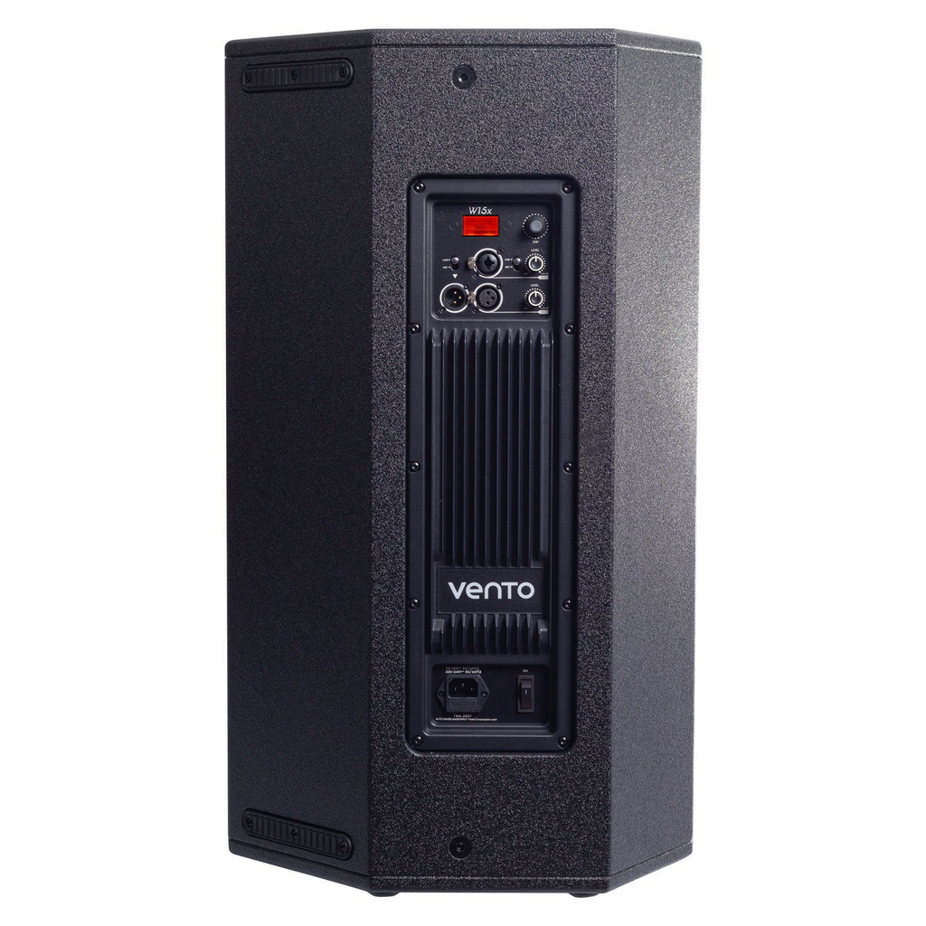 Cabina activa Vento W15X de 15 pulgadas con mueble en madera
