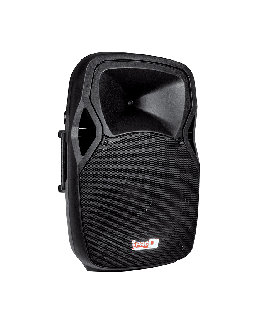 Cabina activa recargable Pro DJ PS15A-MP3-B de 15 pulgadas con Bluetooth