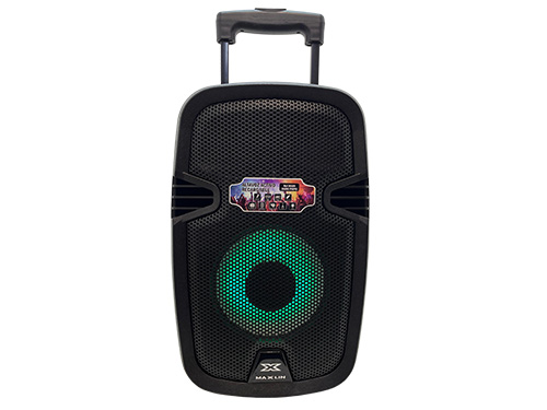 Cabina activa recargable Maxlin MX8R de 8 pulgadas con Bluetooth