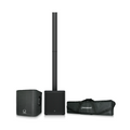 Sistema line array vertical activo Turbosound iP2000 con subwoofer y columna