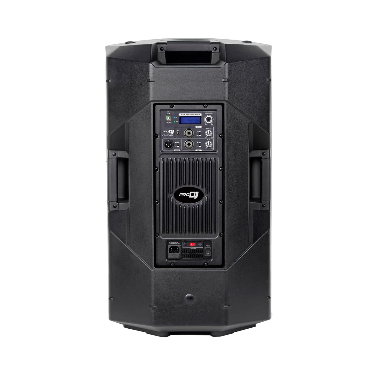 Cabina activa Pro DJ PB15X-DSP de 15 pulgadas con Bluetooth y DSP