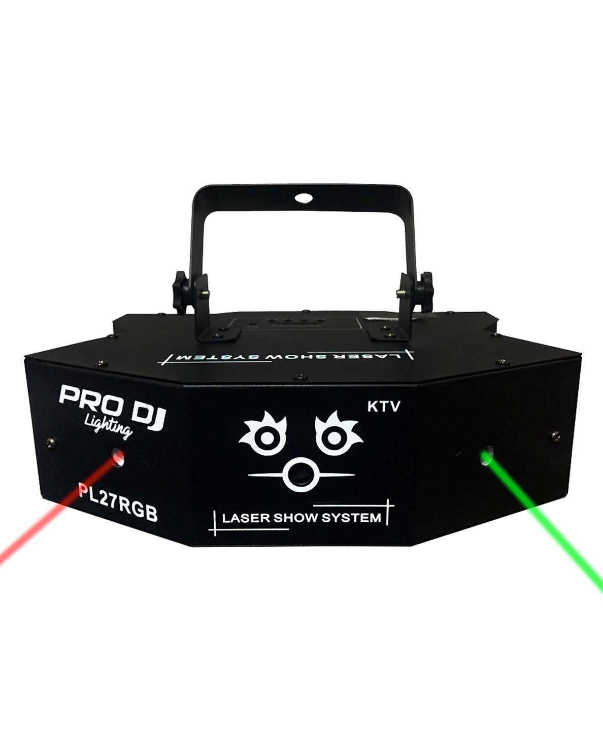 Láser RGB Pro DJ Lighting PL27RGB con 10 canales DMX