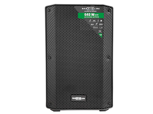 Cabina activa Maxlin MX10Z de 10 pulgadas con Bluetooth