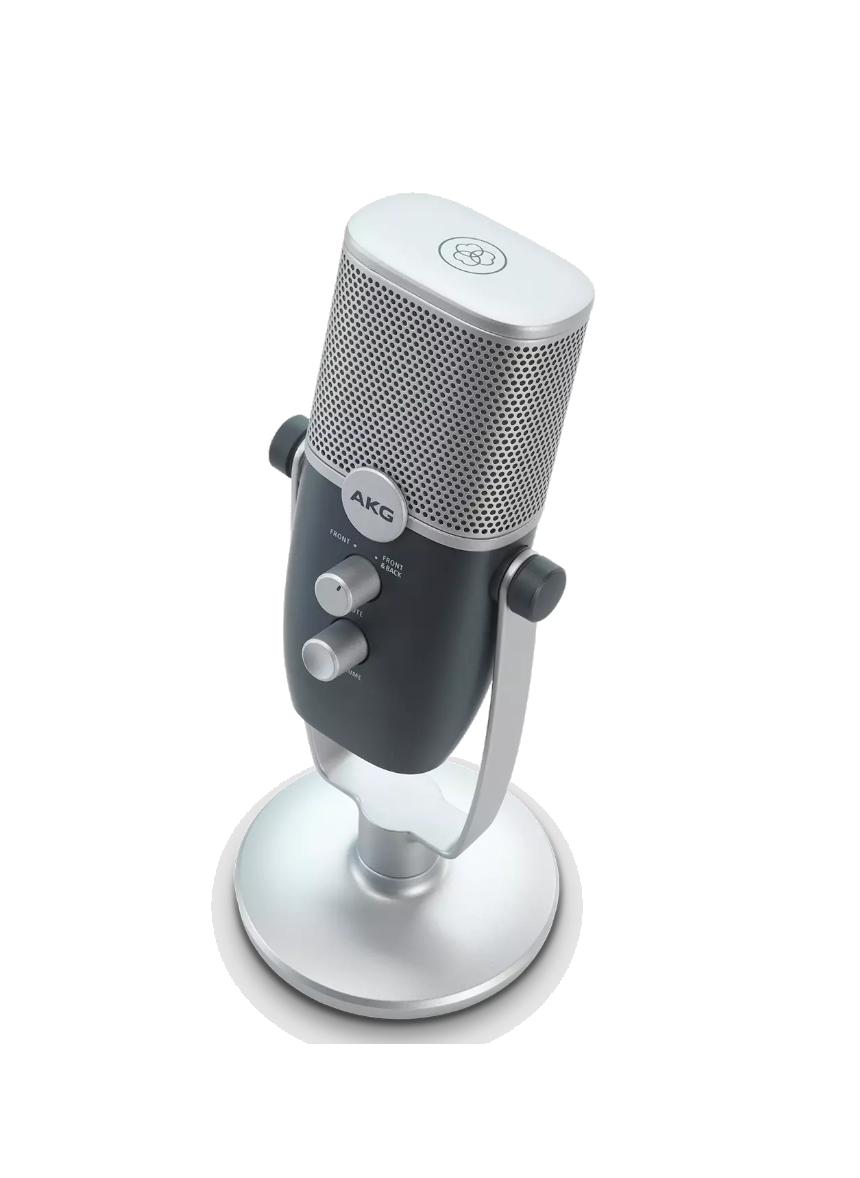 Micrófono de condensador USB AKG Ara de dos patrones