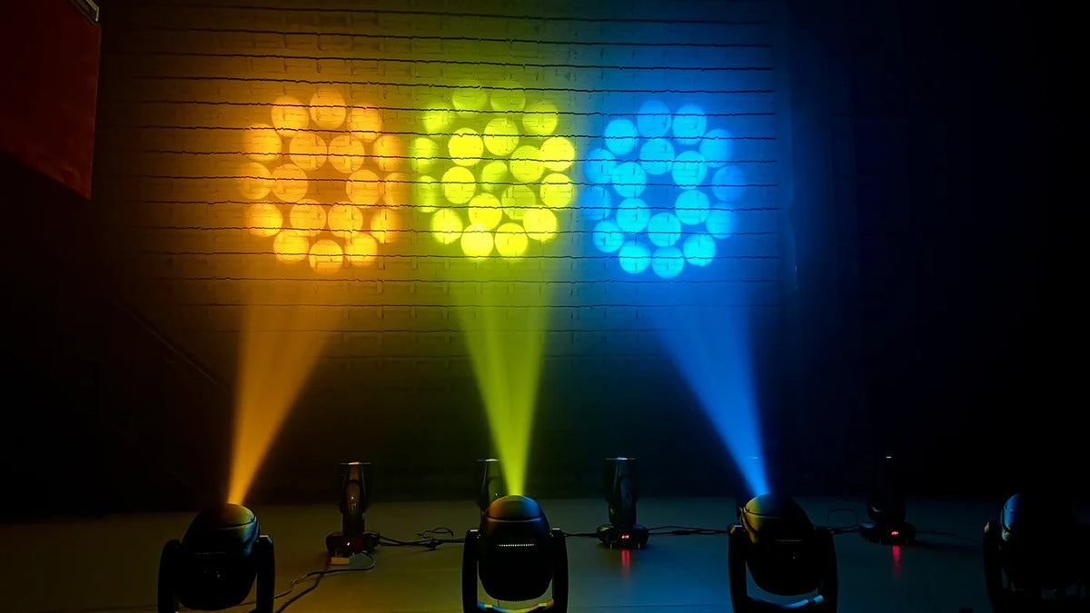 Cabeza móvil beam Nightsun KBL200 con LED de 150 W
