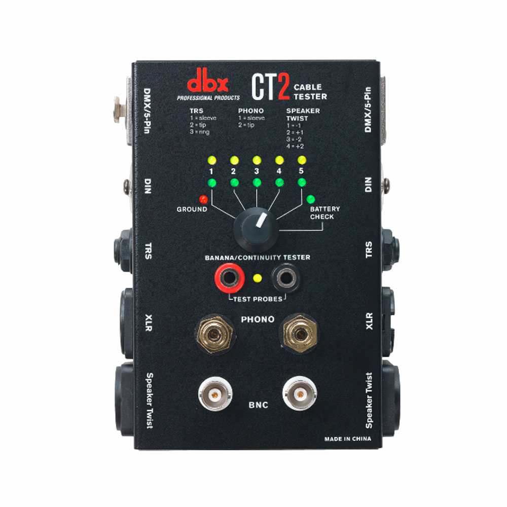 Probador de cables dbx CT2