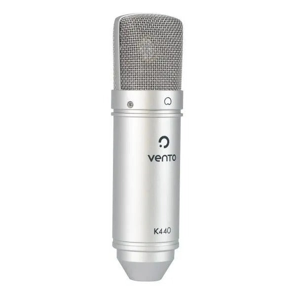Micrófono de condensador Vento K440SILVER plateado