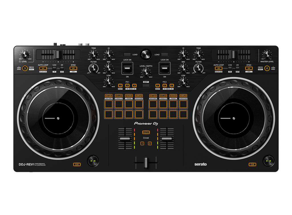 Controlador DJ Pioneer DJ DDJ-REV1 de 2 canales estilo scratch
