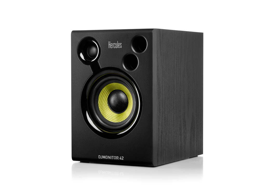 Parlantes de monitoreo activos Hercules DJ Monitor 42 con woofer de 10 cm