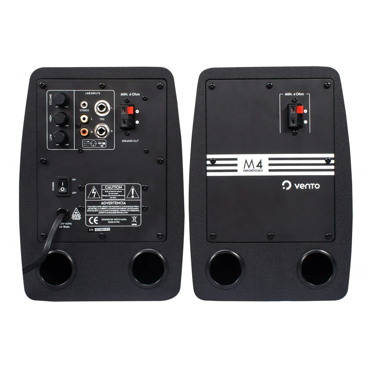 Par de monitores de estudio Vento M4