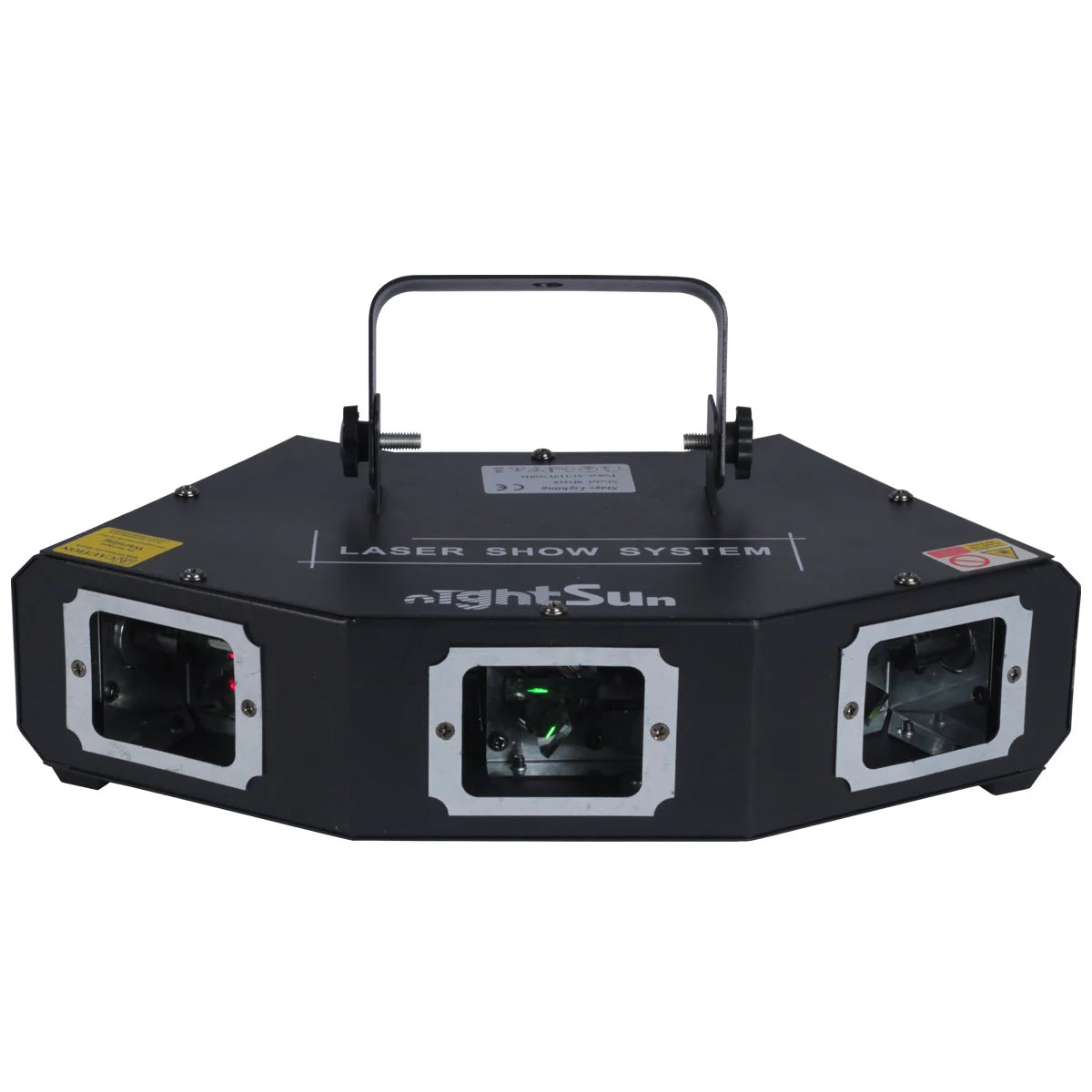 Láser de tres cabezas Nightsun SD428 con control DMX