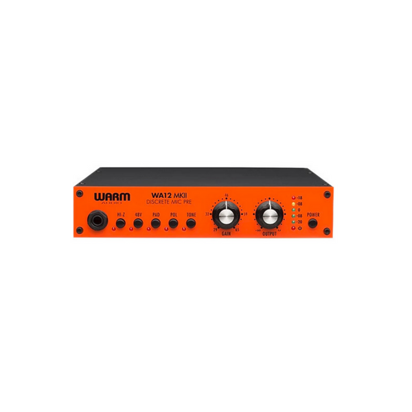 Preamplificador de micrófono Warm Audio WA12 MKII de doble transformador