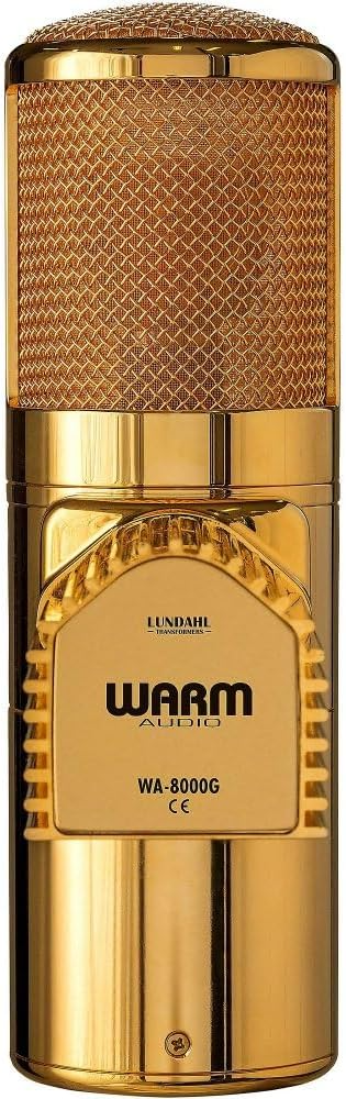 Micrófono de condensador de tubo Warm Audio WA-8000G de diafragma grande