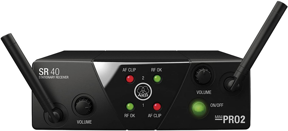Sistema inalámbrico doble para instrumentos AKG WMS40 Mini