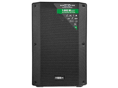 Cabina activa Maxlin MX15Z de 15 pulgadas con Bluetooth