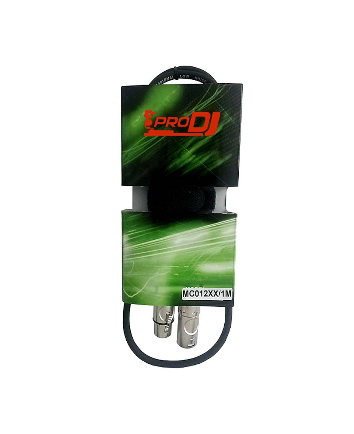 Cable XLR balanceado Pro DJ MC012XX/1M de 1 metro