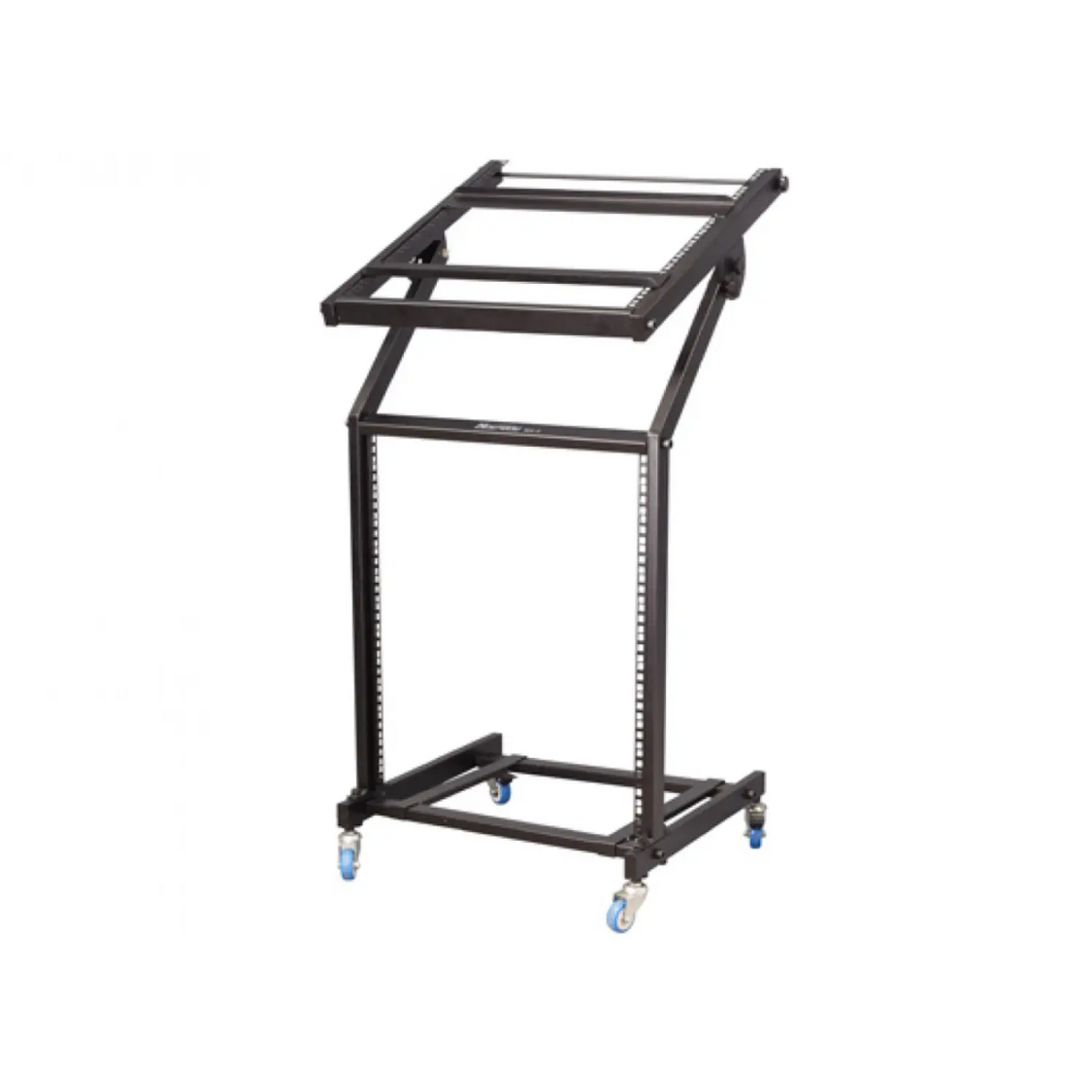 Mueble rack Pro DJ MX-2 de 12 espacios en aluminio negro