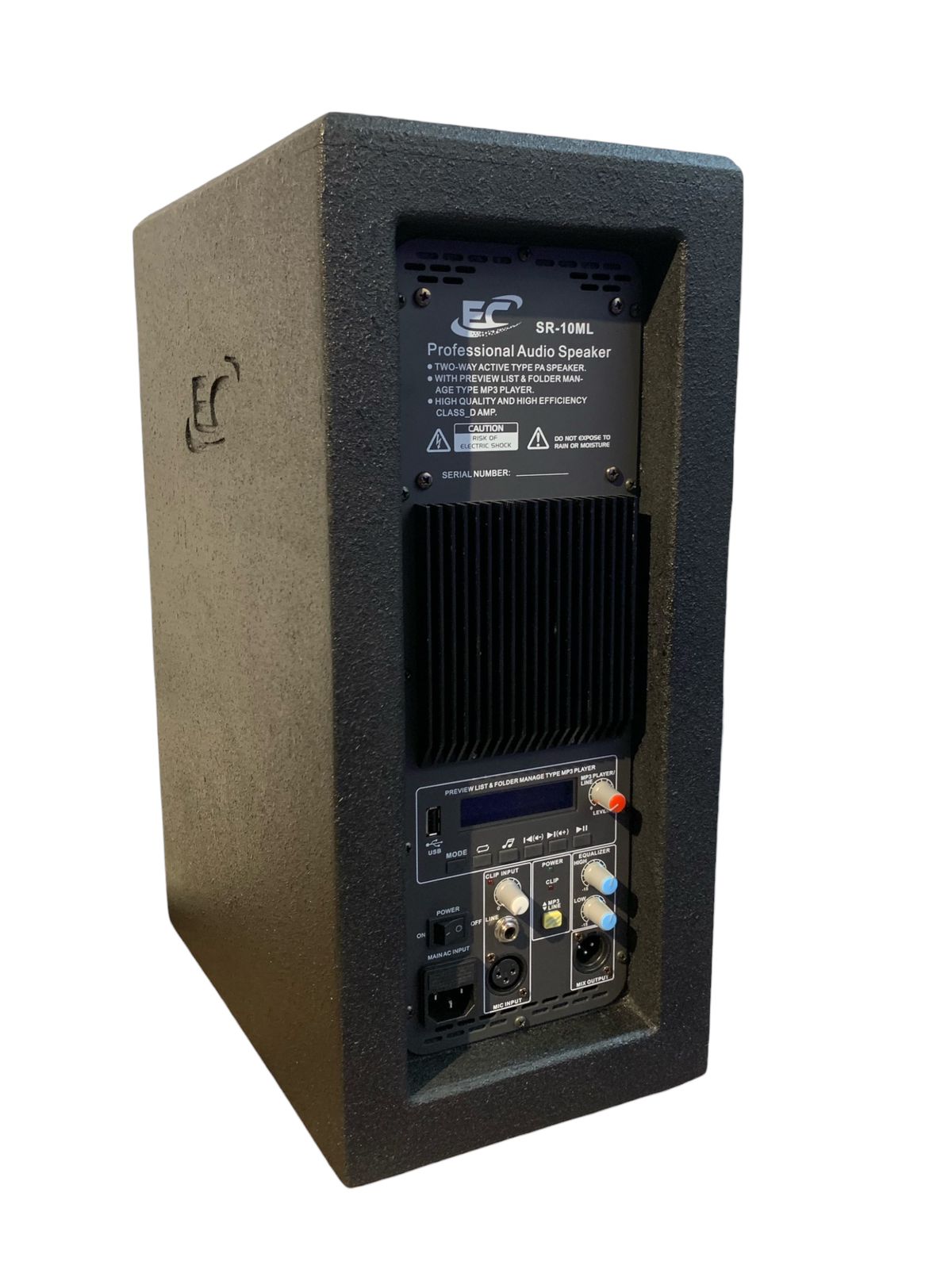 Cabina activa Vento SR-10ML de 10 pulgadas con Bluetooth