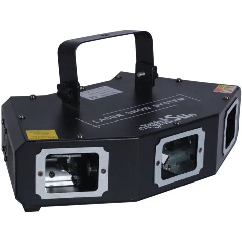 Láser de tres cabezas Nightsun SD428 con control DMX