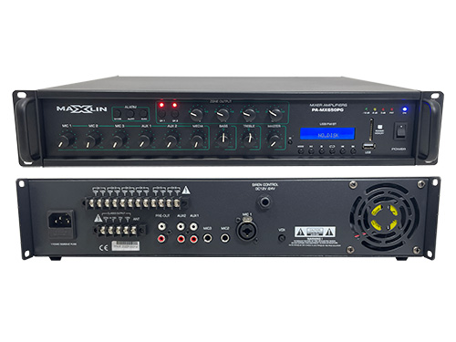 Amplificador ambiental Maxlin MX650PG de 650 W y 6 zonas