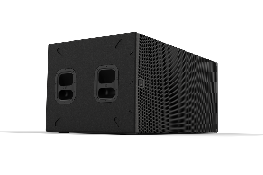 Subwoofer activo JBL SRX928S con dos woofers de 18 pulgadas