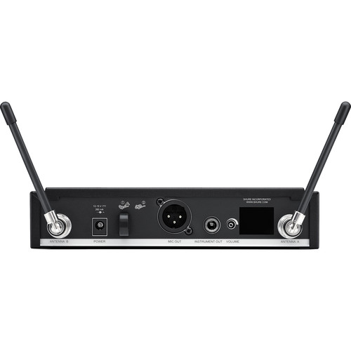 Micrófono inalámbrico Shure BLX24R/B58 con cápsula Beta 58 y receptor de rack
