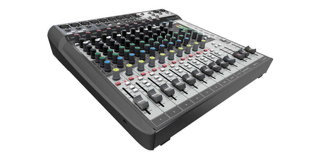 Consola análoga Soundcraft Signature 12MTK de 12 canales con USB multipista