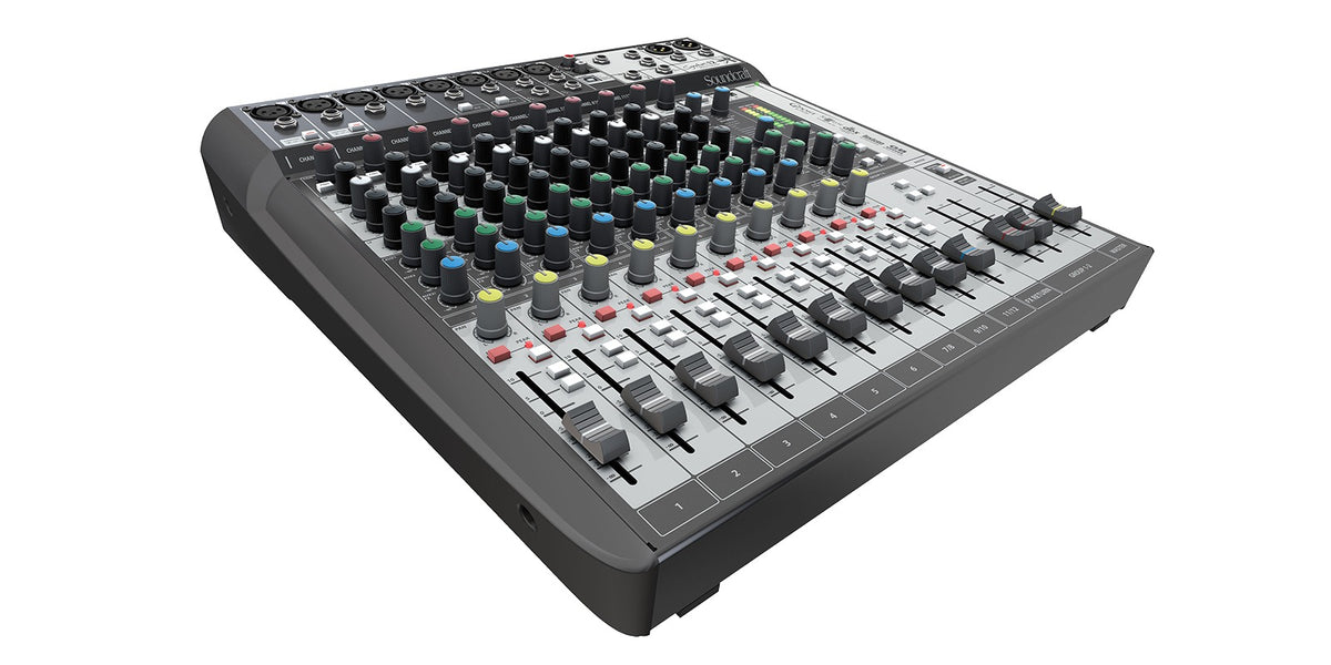 Consola análoga Soundcraft Signature 12MTK de 12 canales con USB multipista