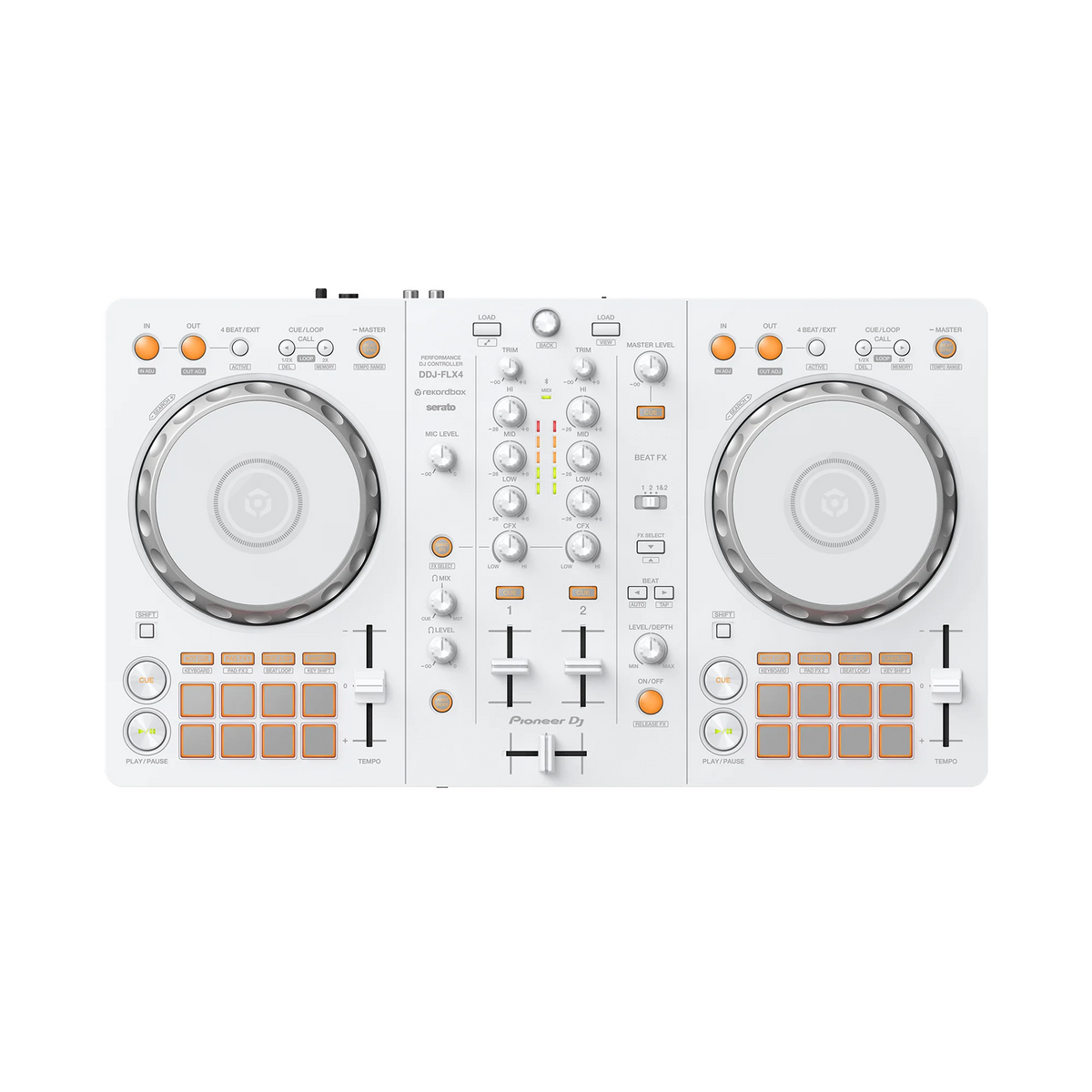 Controlador DJ Pioneer DJ DDJ-FLX4-W blanco de 2 canales