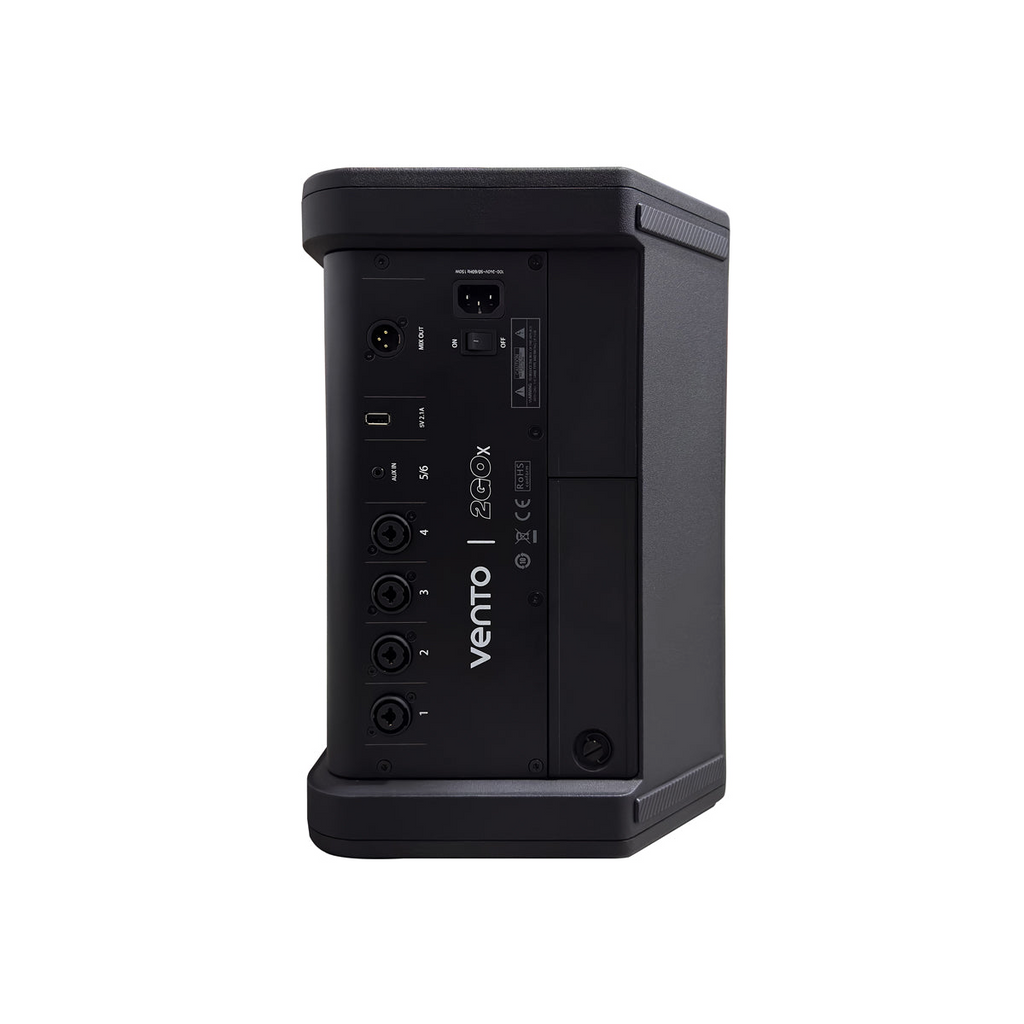 Parlante recargable Vento 2GOX de 8 pulgadas con Bluetooth