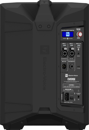 Parlante activo recargable Electrovoice EVERSE 8 con Bluetooth