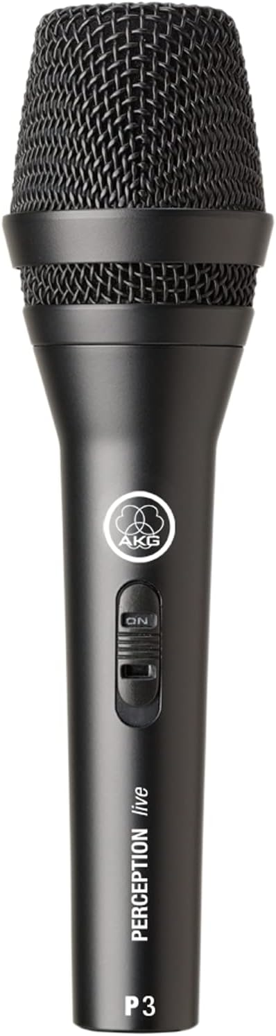 Micrófono de mano alámbrico AKG Perception Live P3 S cardioide