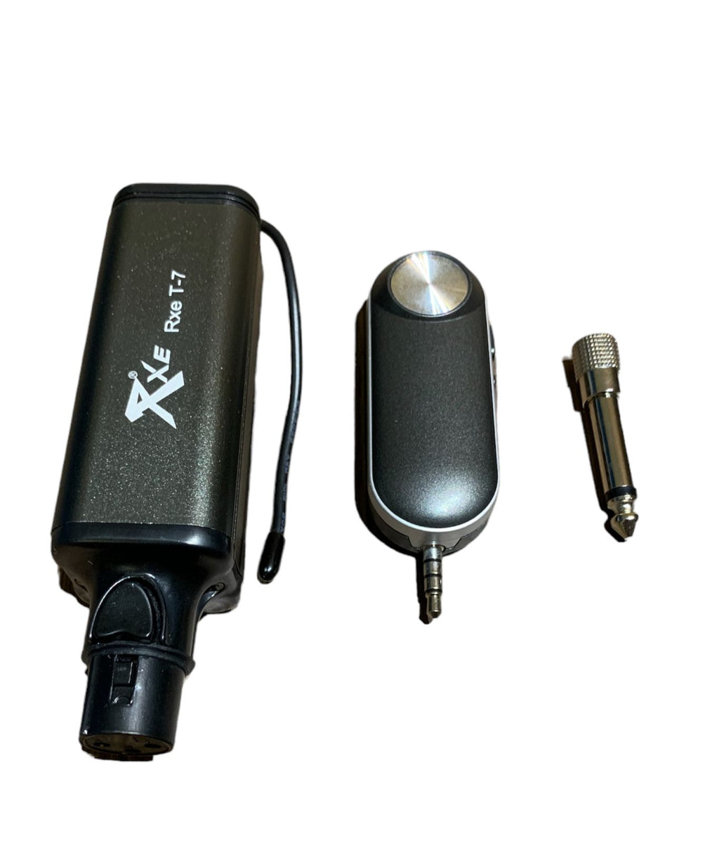 Adaptador convertidor RXE T-7 de micrófono alámbrico a inalámbrico