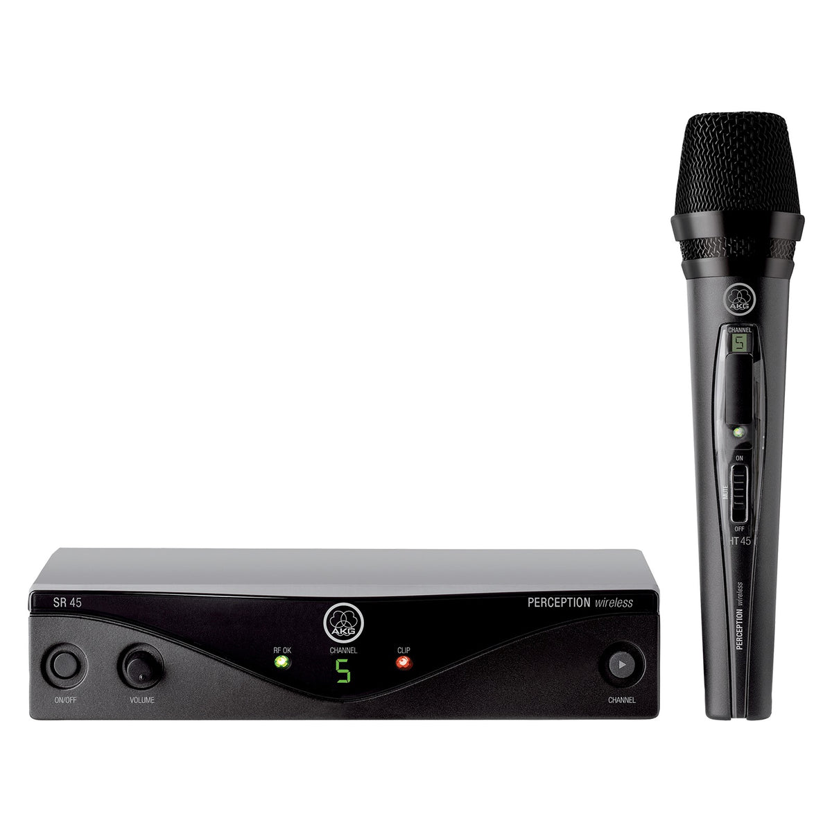 Micrófono inalámbrico de mano AKG Perception Wireless 45 Vocal Set con receptor