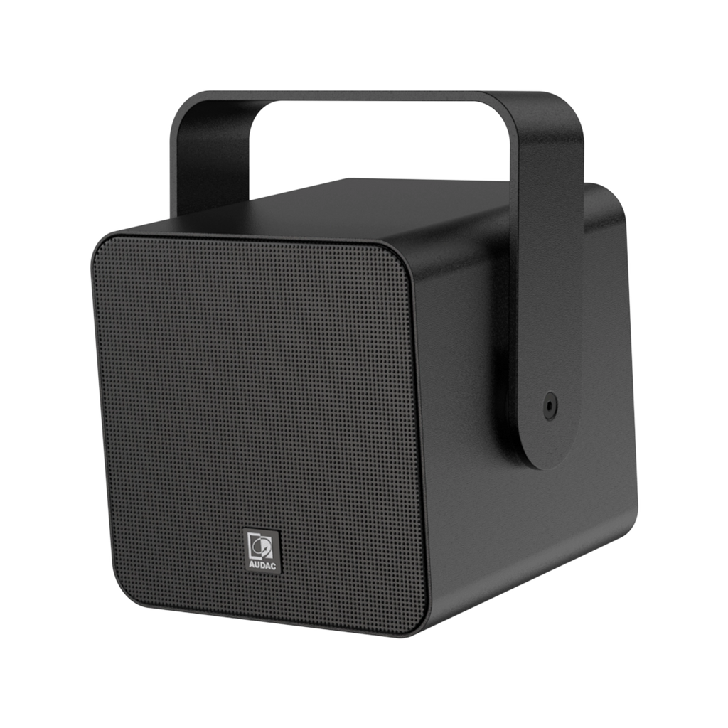 Parlante compacto Audac VIRO5/B negro para exteriores con protección IP55