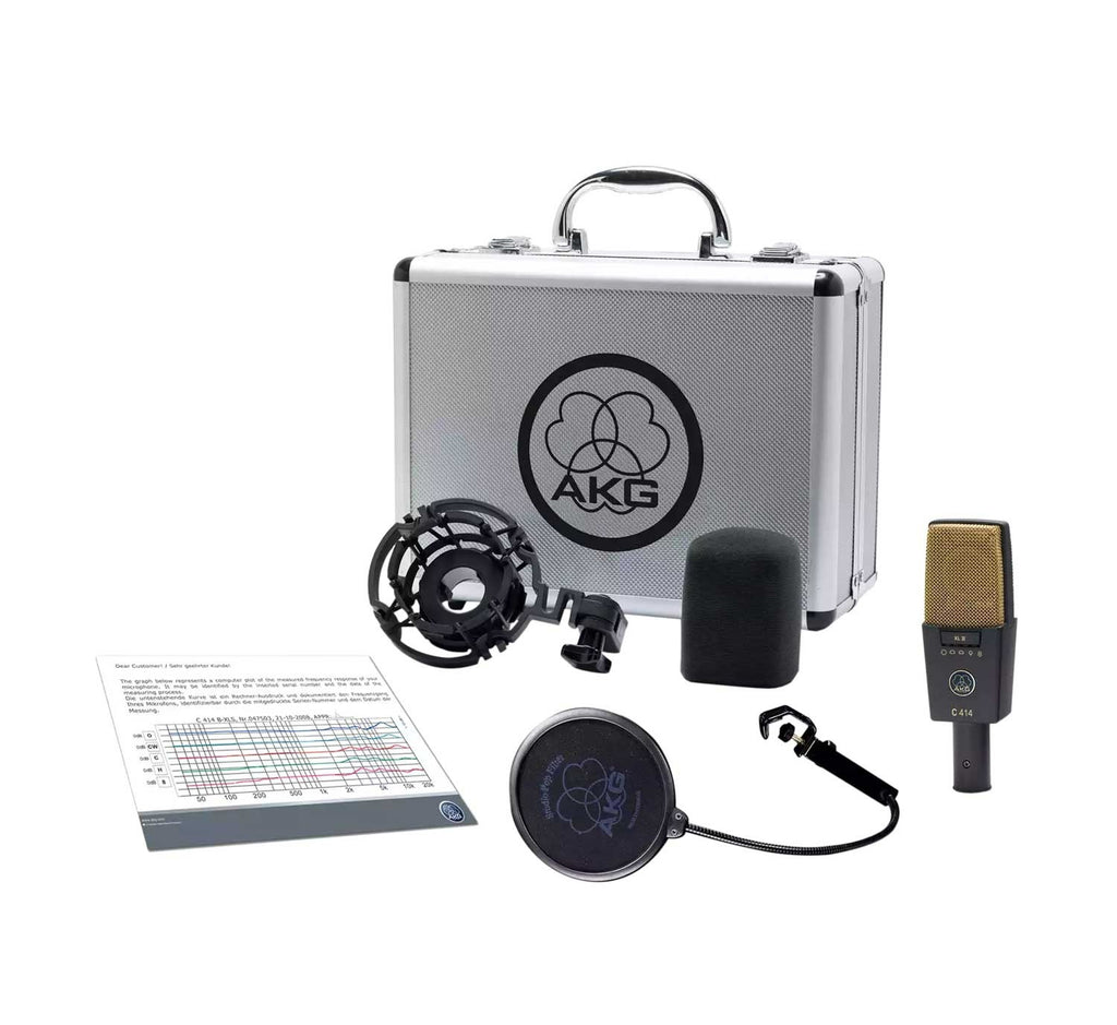 Micrófono de condensador multipatrón AKG C414 XLS