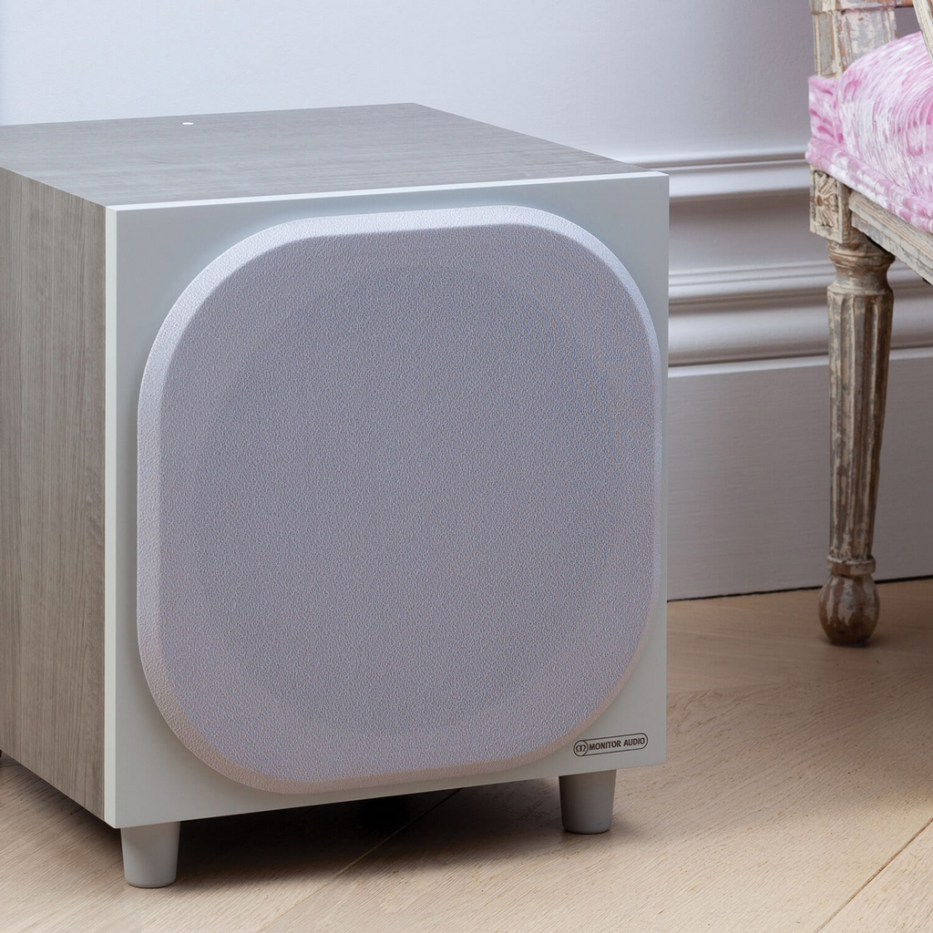 Subwoofer Monitor Audio Bronze W10 de 10 pulgadas en color Urban Grey