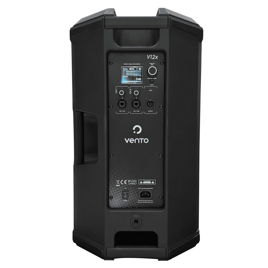 Cabina activa Vento V12X de 12 pulgadas en ABS con control por app