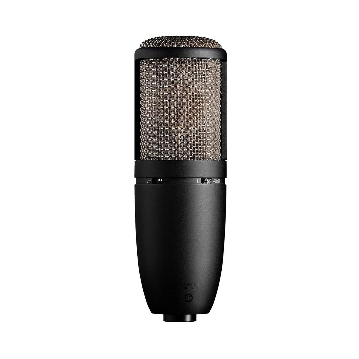 Micrófono de condensador AKG P420 para estudio con tres patrones polares