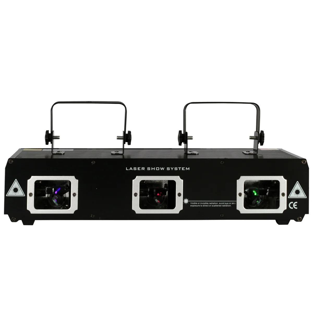 Luz láser RGB Nightsun SD427 de 3 cañones con control DMX