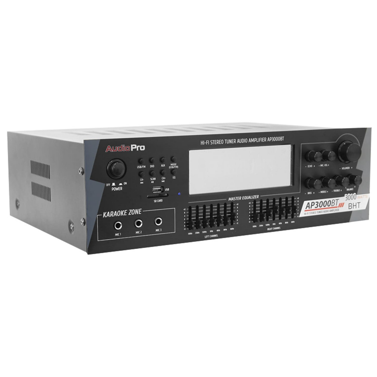 Amplificador estéreo AudioPro AP3000BT con ecualizador y Bluetooth