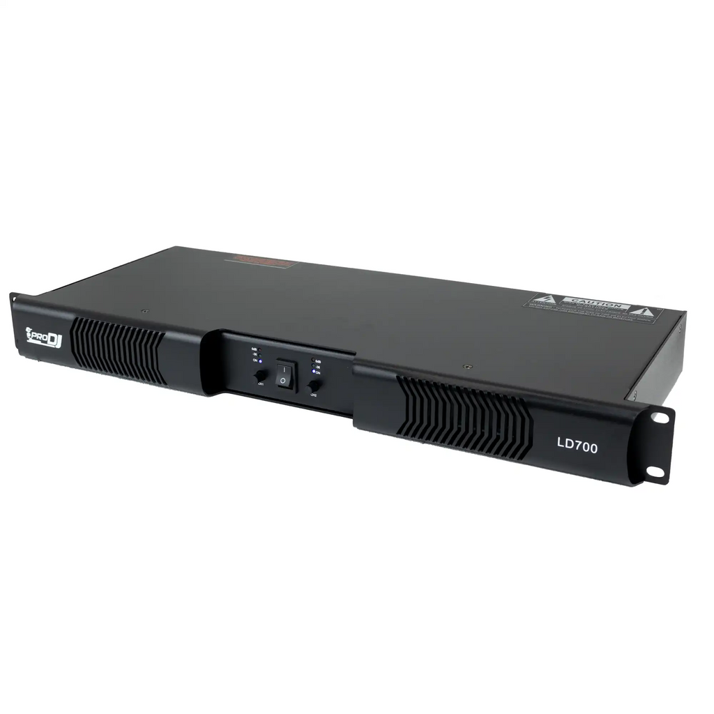 Amplificador de potencia Pro DJ LD700 clase D de 2 canales